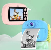 كاميرا تصوير + طباعة