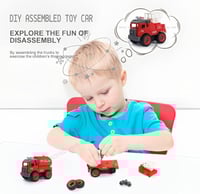 نموذج سيارة الاطفاء ( قطعة واحدة )