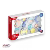 طقم عضاضة + خشخيشة أطفال