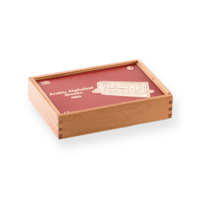 صندوق خشبي تعليم الحروف