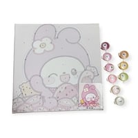 لوح تلوين خشبي مرقم 20X20 سم