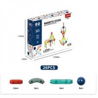 اعمدة مغناطيس 26قطعة