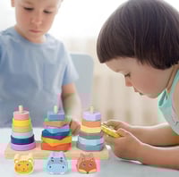 تكديس الاشكال الخشبية