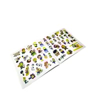 دفتر تلوين مع ملصقات