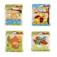 بزل المكعب الخشبي