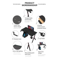 طاولة قيمنق مضيئة 140سم