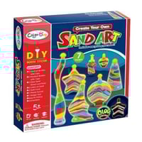 الرسم بالرمل الملون