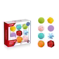 كرات لعب لينه للاطفال 8 قطع