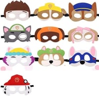 طقم 10 اقنعة للاطفال