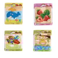 بزل المكعب الخشبي