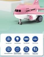 طائرة مع كرة هوائية