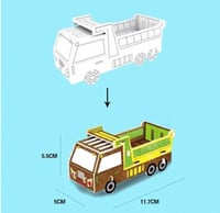 بزل 3D + تلوين