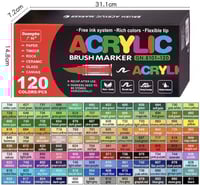 الوان رسم مميزة 120 لون