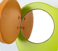 لوح حائط خشبي تفاعلي