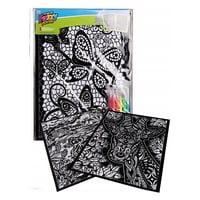 لوح التلوين المخملي