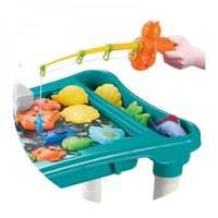 طاولة صيد السمك مع مغسله