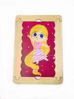 بزل الأميرات الخشبي