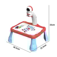 طاولة رسم احمر