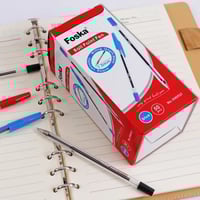 50 قلم حبر جاف ازرق