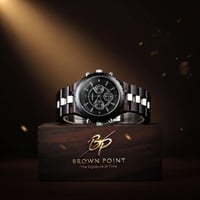 ساعة خشبية رجالية