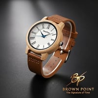 ساعة خشبية رجالية