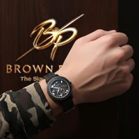 ساعة خشبية رجالية