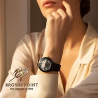 ساعة خشبية نسائية