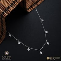 سلسال ناعم مطلي