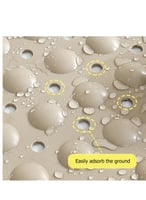 سجادة حمام مضادة للانزلاق من Hihomey مقاس 40x70 سم...