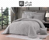 طقم لحاف سرير في حقيبة 8 قطع - من قماش المايكروفاي...