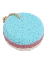 اسفنجة فوم للاستحمام مزدوجة الملمس