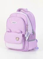 شنطة مدرسية بتصميم رقيق وسحاب مميز