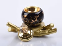 مبخرة سيراميك بقاعدة خشبية في السعودية