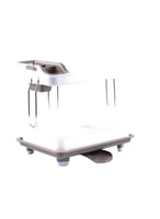 صفاية أطباق حوض المطبخ بلاستيك بني / أبيض