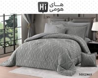 طقم لحاف سرير في حقيبة 8 قطع - من قماش المايكروفاي...