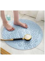 سجادة استحمام لتدليك القدمين مضادة للانزلاق دائرية...