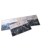 دعاسات للمطبخ بنقوش أوراق الشجر مانعه للانزلاق من...