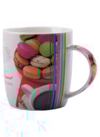 كوب قهوة سيراميك بتصميم خارجي جميل