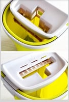 ممسحة مسطحة من المايكروفايبر مع دلو جودة عالية (03...