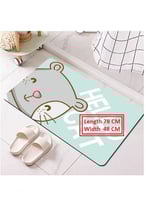 سجادة حمام Hihomey قوية الامتصاص غير قابلة للانزلا...