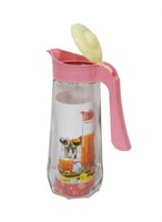 دورق شفاف سهل الفتح بألوان متعددة 1500مل