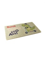 دعاسة باب ضد الانزلاق بألوان هادئة ورسوم كرتونية