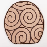 دعاسات حمام مبطنة مانعة للانزلاق 3 قطع لديكور حمام...