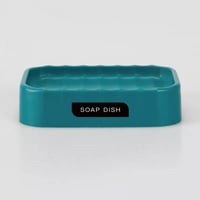 طقم اكسسوارات حمام من 4 قطع-أزرق