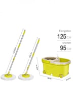 ممسحة تنظيف الارضيات دوارة 360 درجة مع دلو جودة عا...