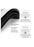 Hihomey سجادة حمام ماصة للقدمين غير قابلة للانزلاق...