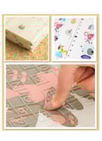 سجادة لعب للأطفال إسفنجية قابلة للطي، مقاومة للماء...