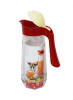 دورق شفاف سهل الفتح بألوان متعددة 1500مل