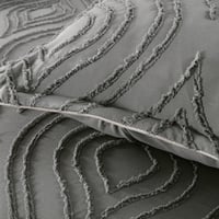 طقم لحاف سرير في حقيبة 8 قطع - من قماش المايكروفاي...