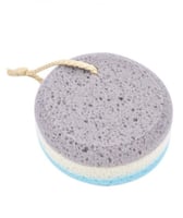 اسفنجة فوم للاستحمام مزدوجة الملمس